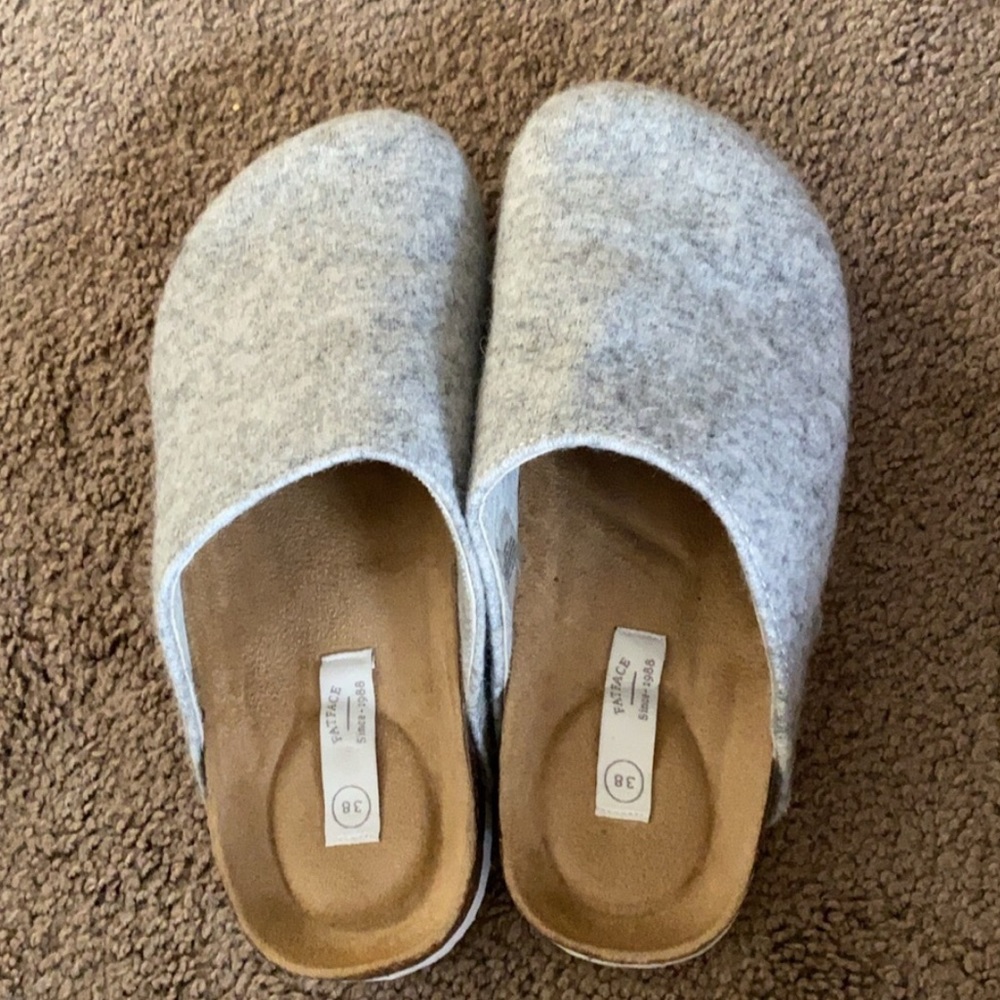 FAT FACE | Grey Slippers